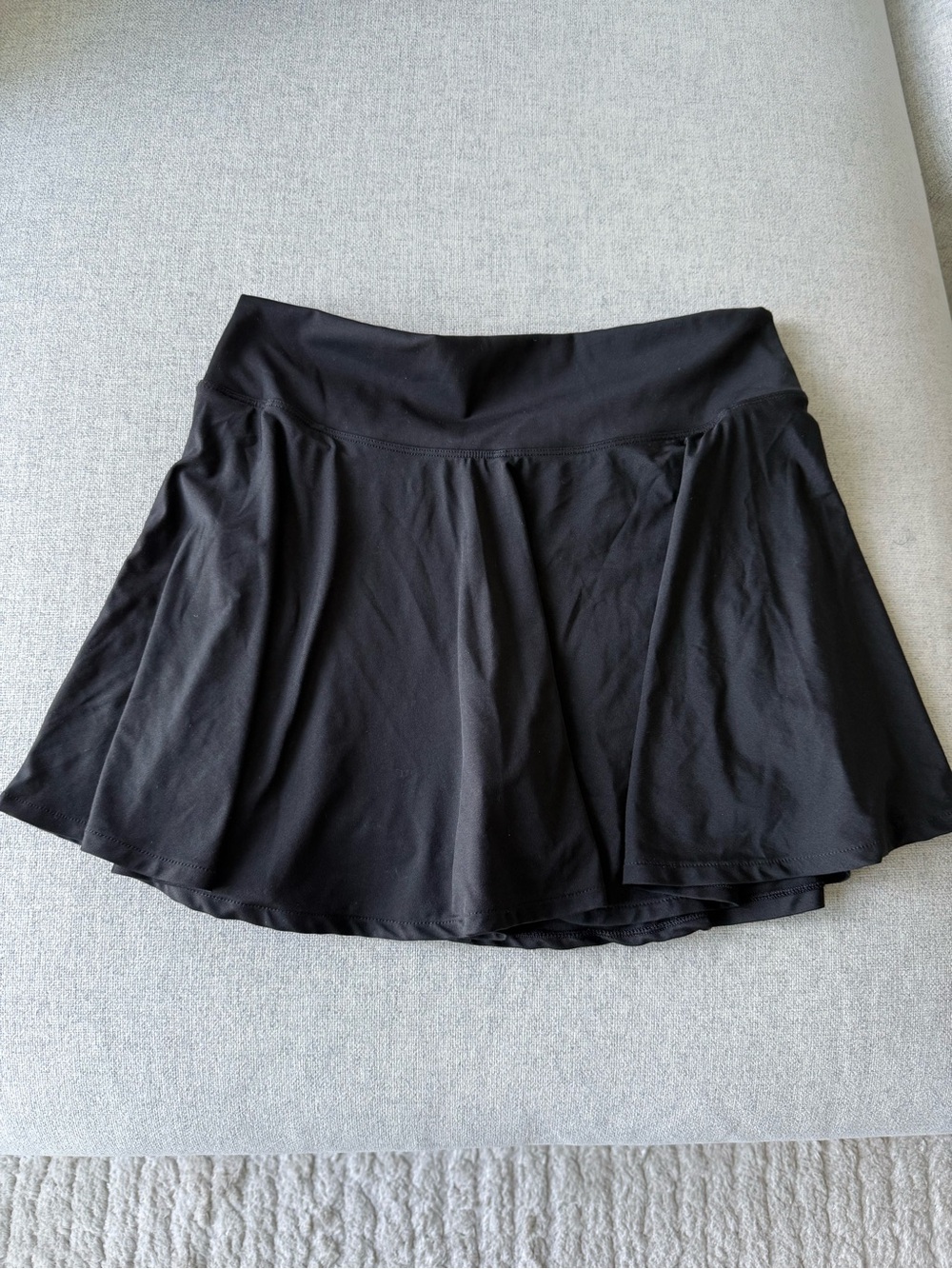 Black Athletic Skort
